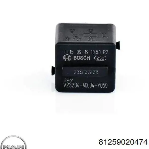 81259020474 MAN Реле електричне багатофункціональне