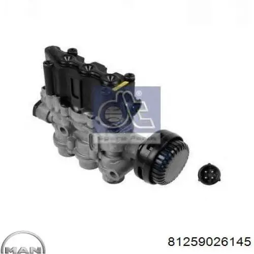 Блок клапанів регульованої підвіски, задній MAN 81259026145 ціна, від 179.33 USD