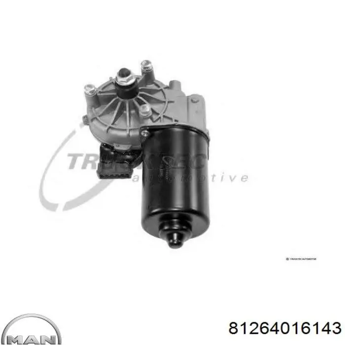 81264016143 MAN Мотор склоочисника скла (трапеції)