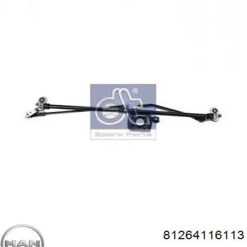 Трапеція щіток лобового скла MAN 81264116113 ціна, від 63.27 USD