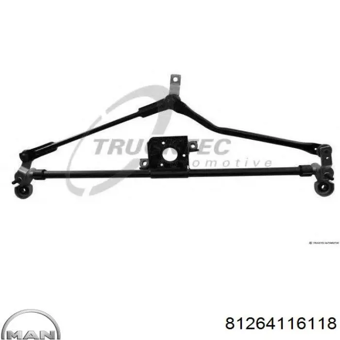 Трапеція щіток лобового скла MAN 81264116118 ціна, від 80.21 USD