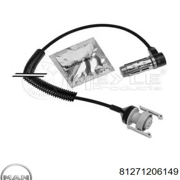 Датчик ABS передній лівий MAN 81271206149 ціна, від 15.86 USD