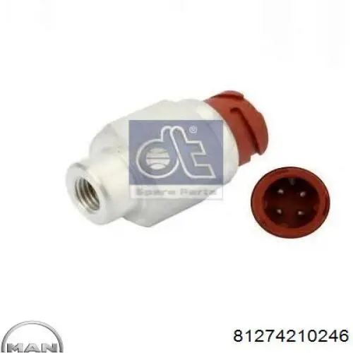 Датчик тиску гальмівної рідини MAN 81274210246 ціна, від 36.29 USD