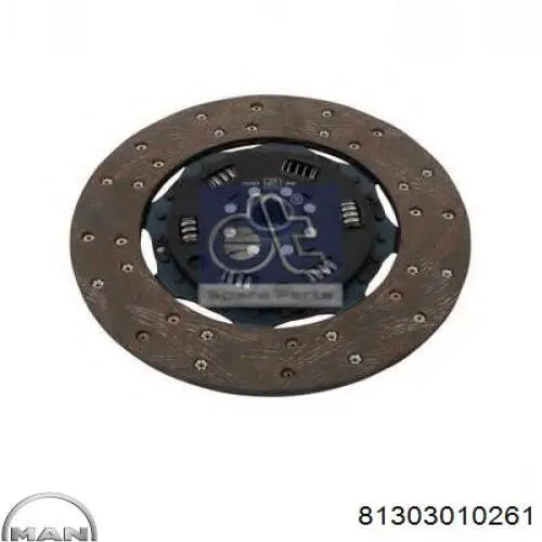 Зчеплення MAN 81303010261 ціна, від 119.83 USD