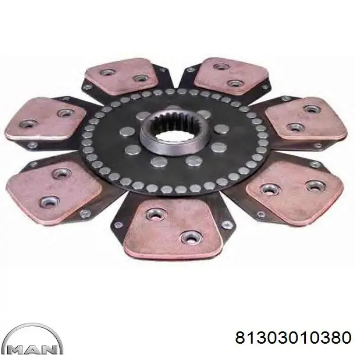 Зчеплення MAN 81303010380 ціна, від 472.90 USD