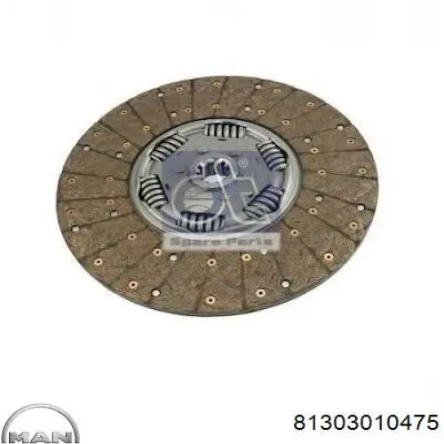 Зчеплення MAN 81303010475 ціна, від 82.91 USD