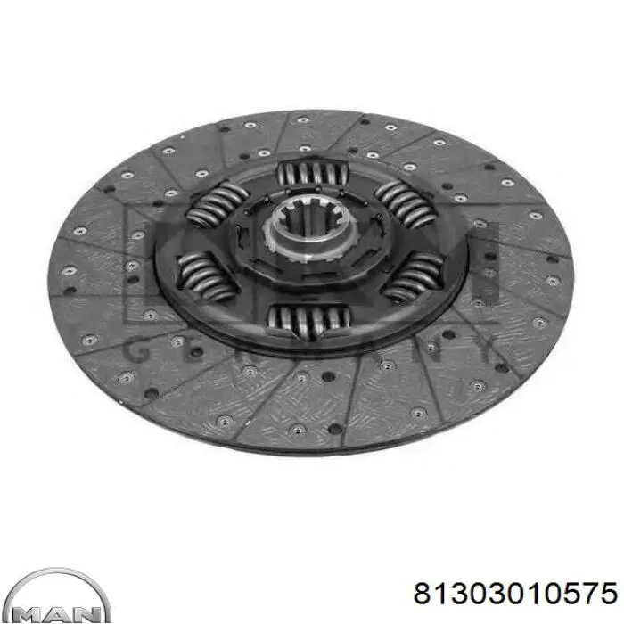 Зчеплення MAN 81303010575 ціна, від 234.05 USD