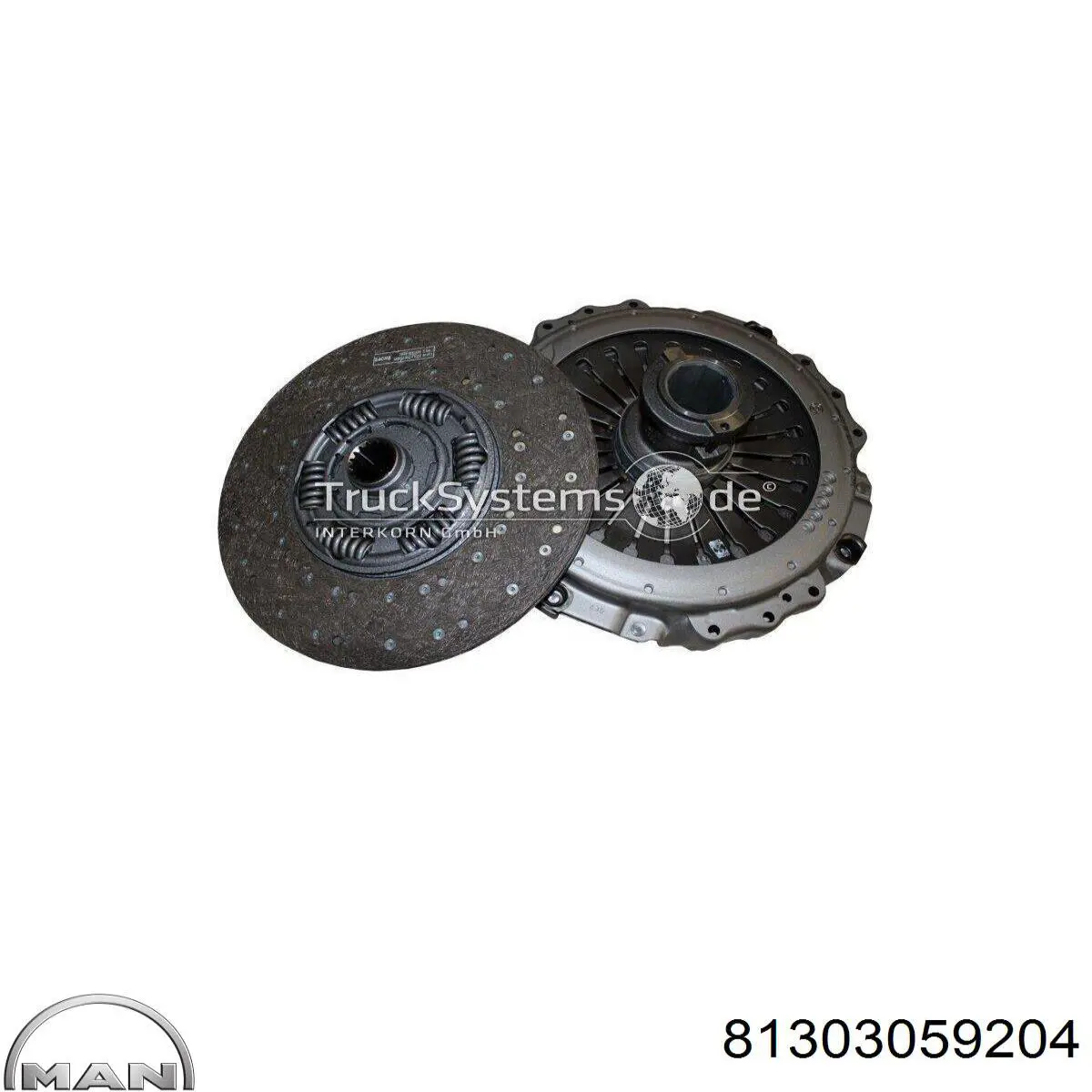 Корзина диска зчеплення MAN 81303059204