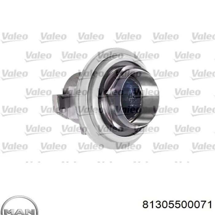 Вижимний підшипник MAN 81305500071 ціна, від 137.79 USD