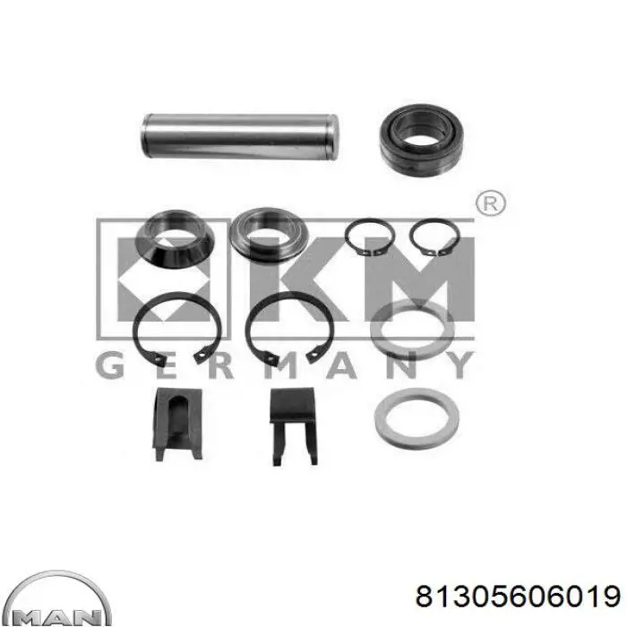 Ремкомплект осі виделки зчеплення 81305606019 MAN