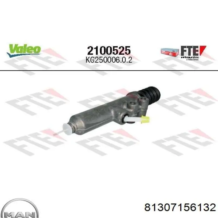 ГЦЗ MAN 81307156132 ціна, від 54.06 USD