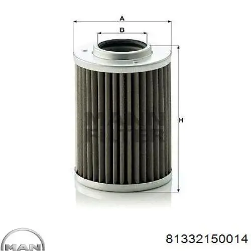 Фільтр коробки автомат MAN 81332150014 ціна, від 18.77 USD