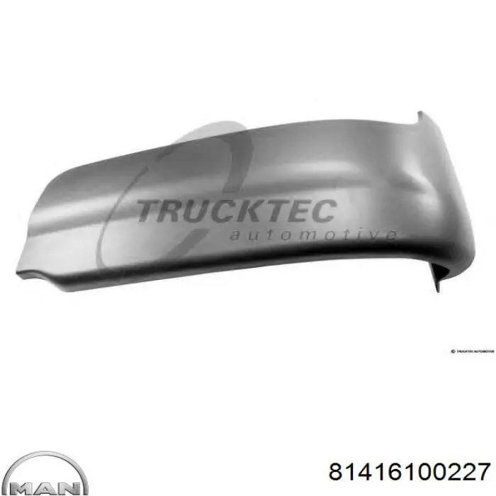 Бампер передній ікло ліве Daniparts DPMA055 ціна, від 13.13 USD