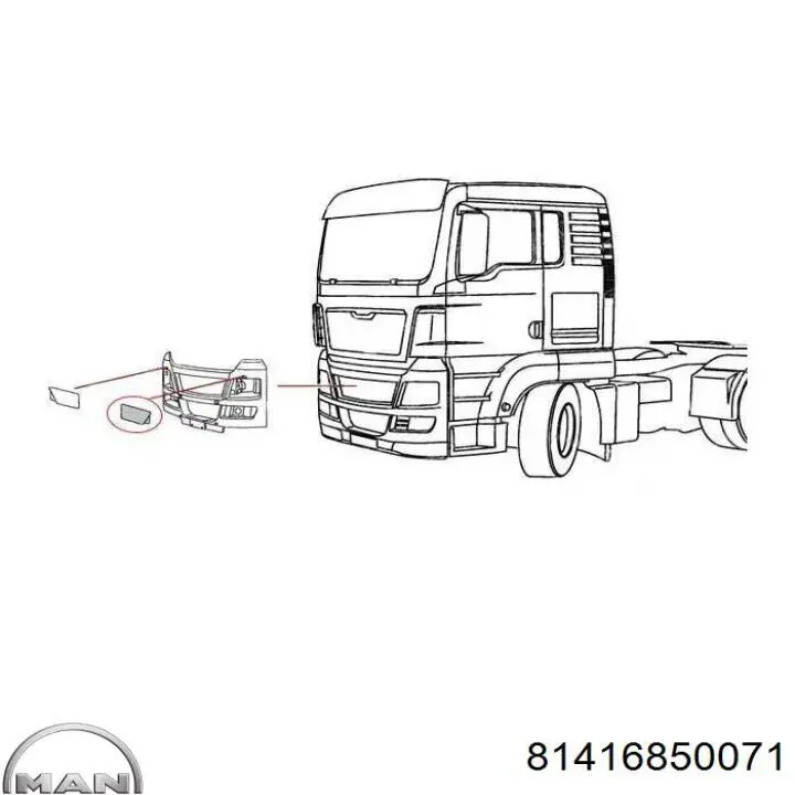  MAN 81416850071 ціна, від 2.00 USD