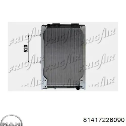 Купити 81417226090 MAN Амортизатор кабіни (TRUCK)