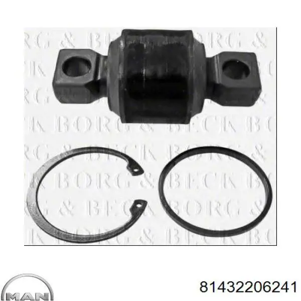 81432206241 MAN Сайлентблок реактивної тяги, задній