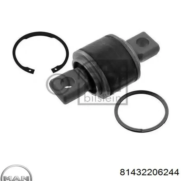 Сайлентблок реактивної тяги, задній MAN 81432206244 ціна, від 22.49 USD