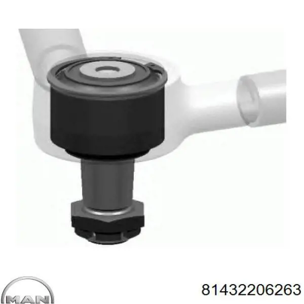 Ремкомплект реактивної тяги MAN 81432206263 ціна, від 41.13 USD