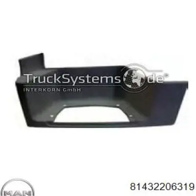 81432206388 MAN Важіль/тяга задньої підвіски подовжній нижній, лівий/правий