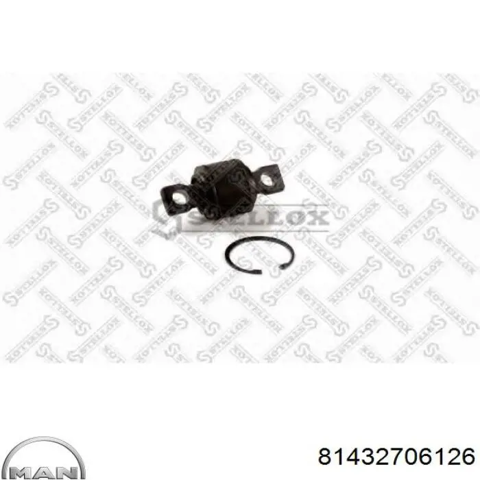 Сайлентблок задньої реактивної тяги MAN 81432706126 ціна, від 30.64 USD