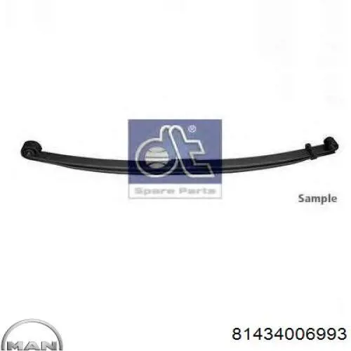 Ресори задні 81434006993 MAN