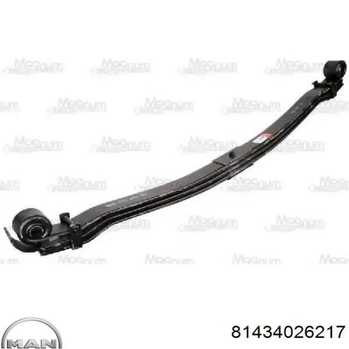 81434026217 MAN Лист ресори передньої