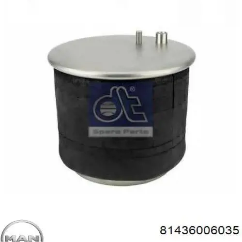 Купити 81436006035 MAN Пневмоподушка/Пневморессора моста