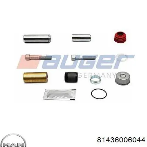 Пневморессора задня MAN 81436006044 ціна, від 120.47 USD