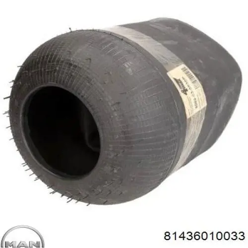 Купити 81436010033 MAN Пневмоподушка/Пневморессора моста