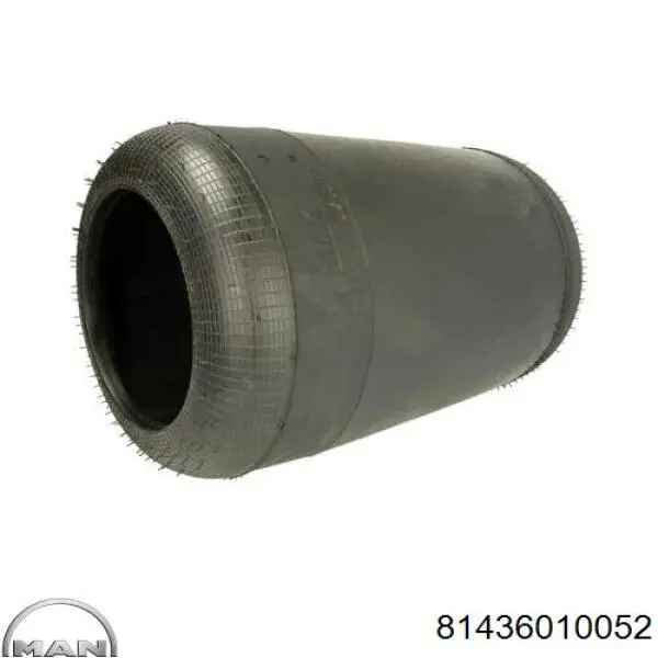 Пневмоподушка/Пневморессора моста MAN 81436010052 ціна, від 42.35 USD