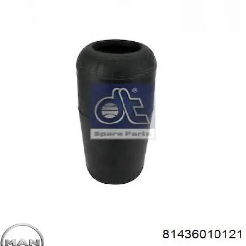 Пневмоподушка/Пневморессора моста MAN 81436010121 ціна, від 28.31 USD