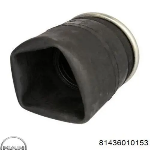 Пневмоподушка/Пневморессора моста MAN 81436010153 ціна, від 44.35 USD