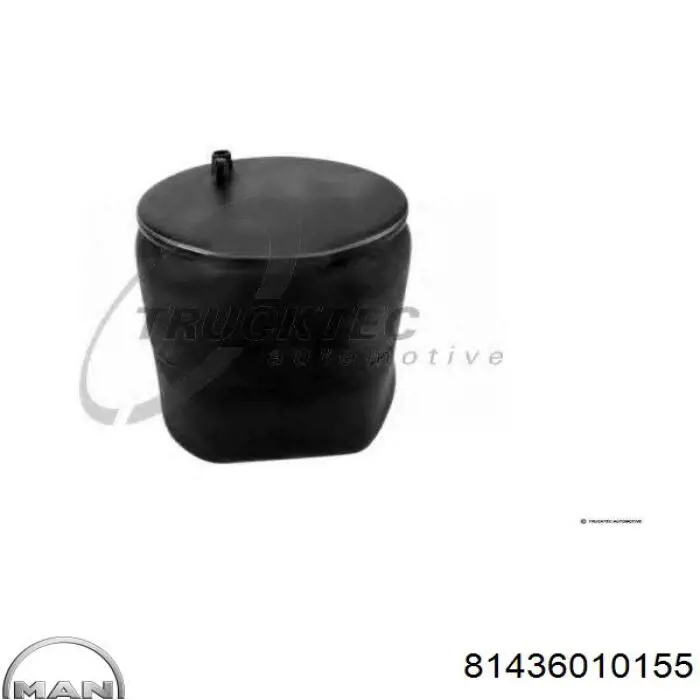 81436010155 MAN Ресора пневматичної підвіски