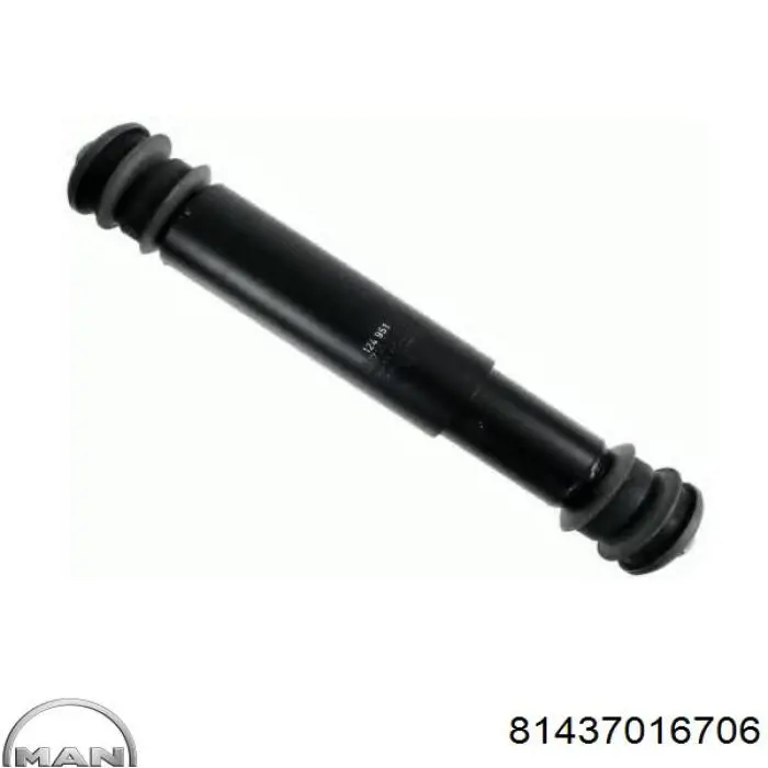 Амортизатор задній MAN 81437016706 ціна, від 97.00 USD