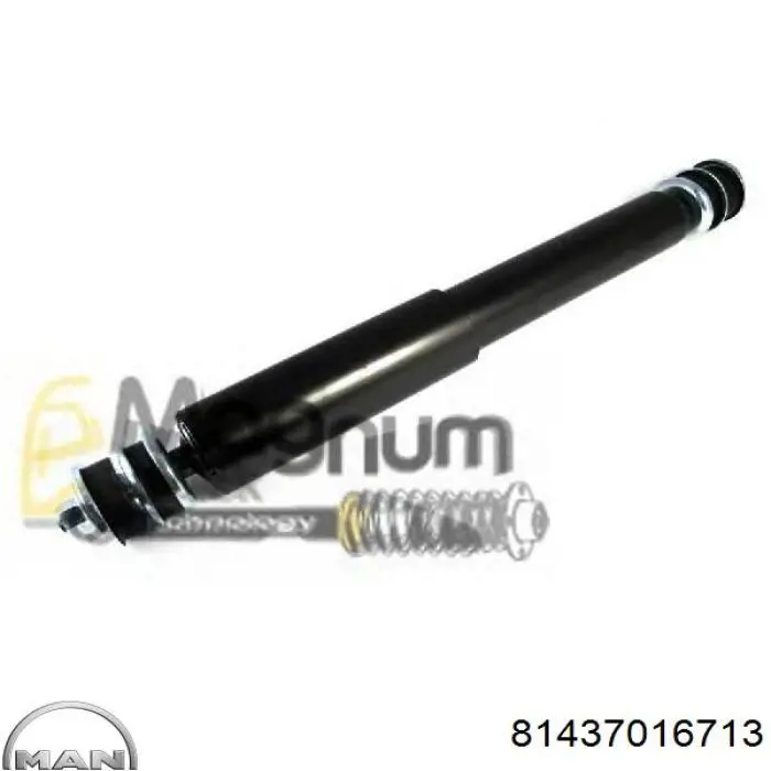 Стойка амортизатора передняя MAN 81437016713 ціна, від 88.78 USD
