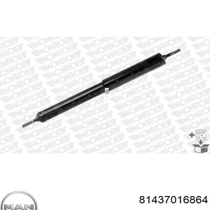 Стойка амортизатора передняя MAN 81437016864 ціна, від 39.47 USD