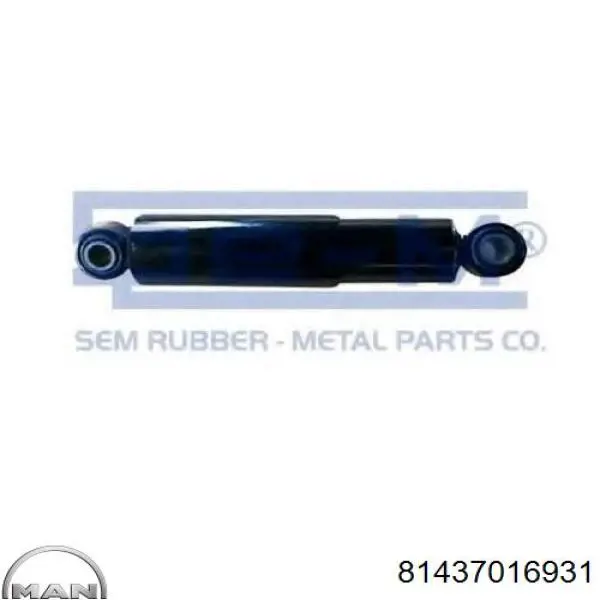 Амортизатор задній MAN 81437016931 ціна, від 162.50 USD