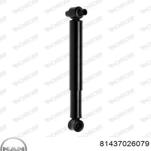 Стойка амортизатора передняя MAN 81437026079 ціна, від 140.15 USD