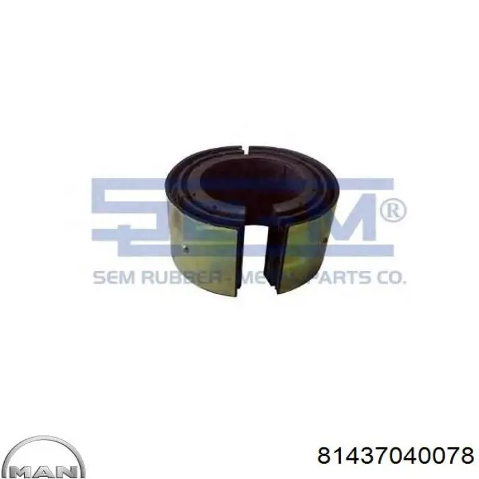 81437040078 MAN Втулка стабілізатора переднього