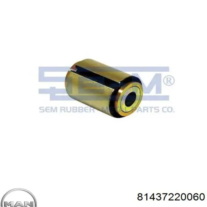 Купити 81437220060 MAN Сайлентблок ресори, передній