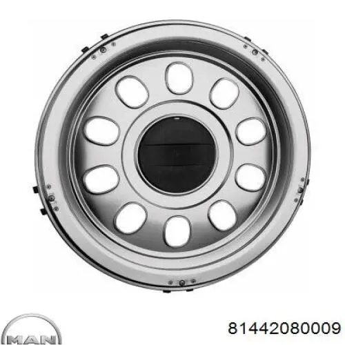 Ремкомплект шкворня поворотного кулака MAN 81442080009 ціна, від 1.84 USD