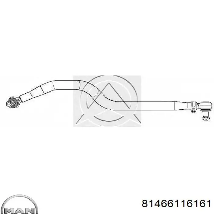 Тяга рульова в зборі MAN 81466116161 ціна, від 181.85 USD