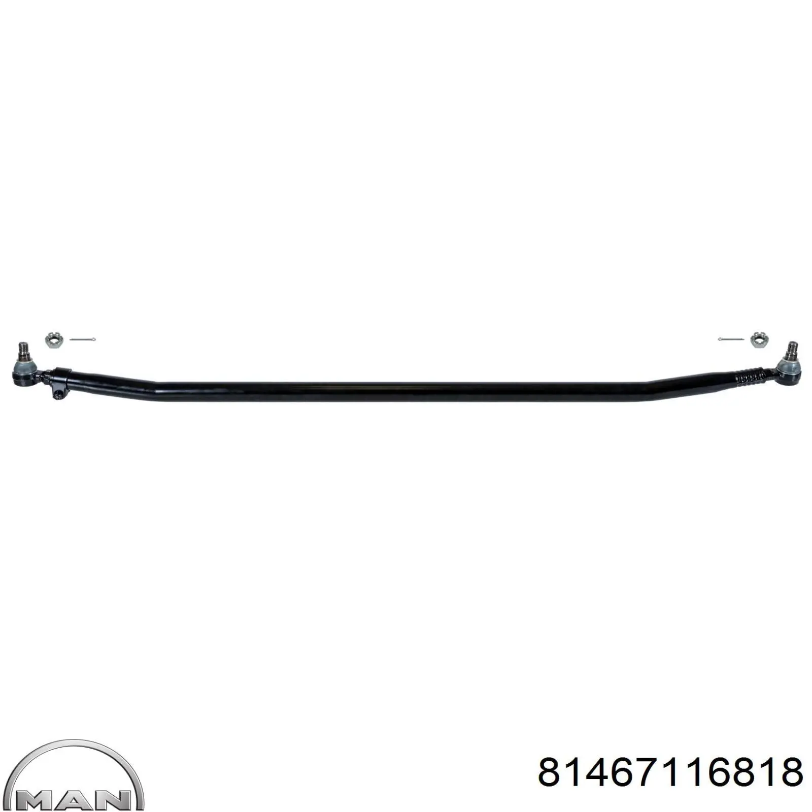 Купити 81467116818 MAN Тяга рульова в зборі