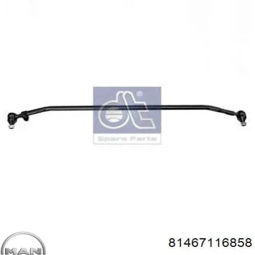 Тяга рульова в зборі MAN 81467116858 ціна, від 138.96 USD