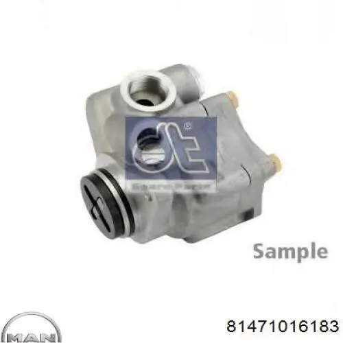 Насос ГПК MAN 81471016183 ціна, від 220.40 USD