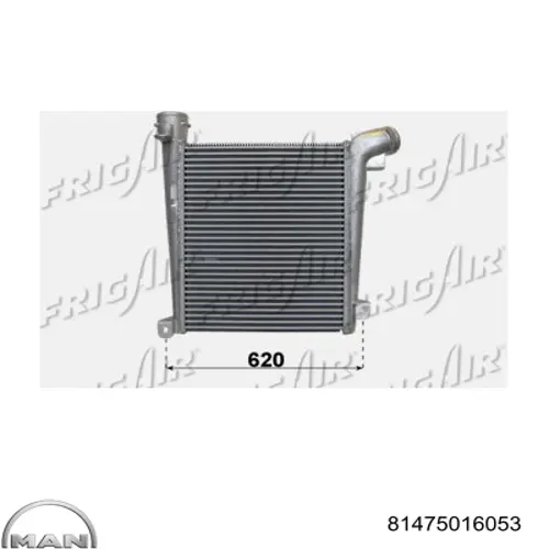 81475016053 MAN Гідравлічний циліндр рульового керування