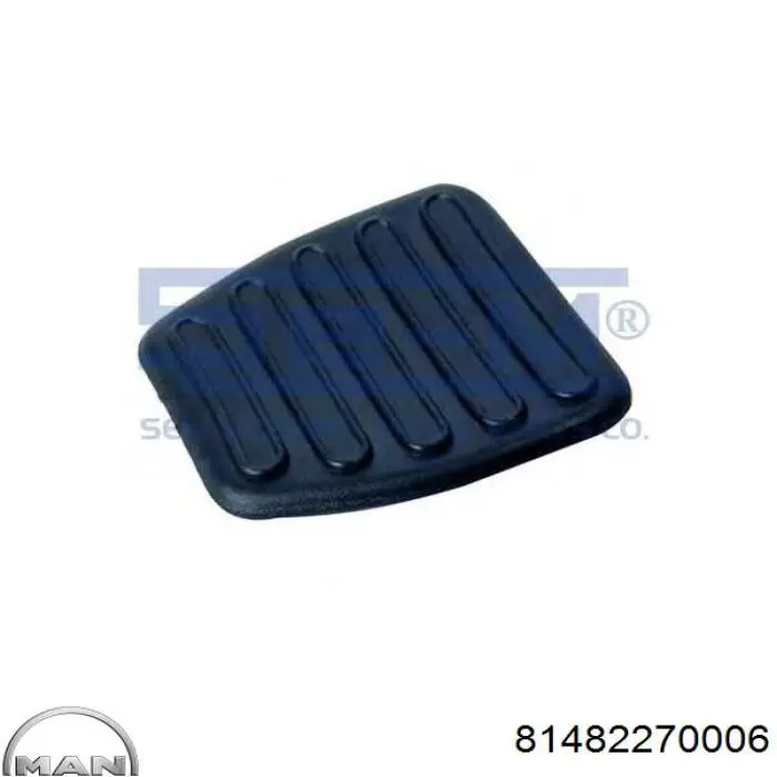 Накладка педалі зчеплення 81482270006 MAN