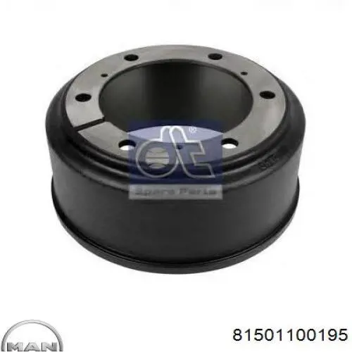 81501100195 MAN Барабан гальмівний задній