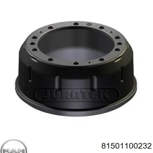 81501100232 MAN Барабан гальмівний передній