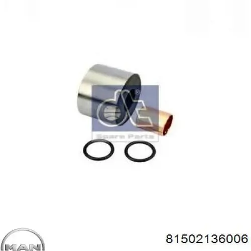 Ремкомплект гальмівних колодок 81502136006 MAN